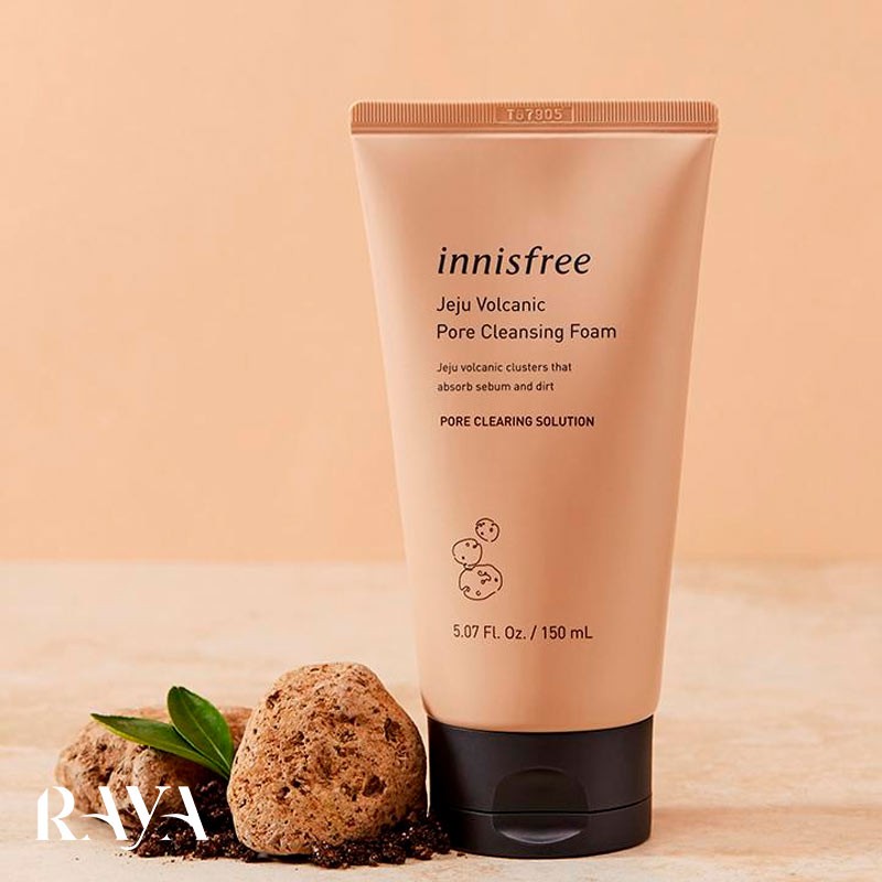 فوم شوینده پوست آتشفشانی ججو اینیسفری حجم 150 میل Innisfree Jeju Volcanic Pore Cleansing Foam EX